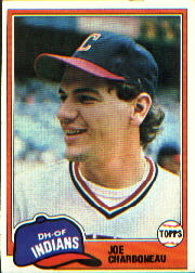 1981 Topps Baseball Cards      013      Joe Charboneau RC